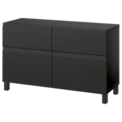 IKEA BESTÅ(295.693.36) поєднання поличників з DRZW/DRAC, Czarnybrowz/hammarsmed/stustbarp антрацит