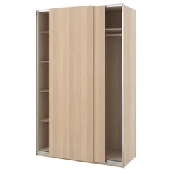 IKEA PAX / HASVIK(094.359.70) гардероб, ефект білого мореного дуба/білого мореного дуба