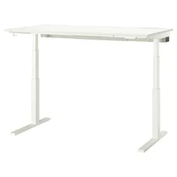 IKEA MITTZON(595.299.66) регульований по висоті письмовий стіл, електричний білий
