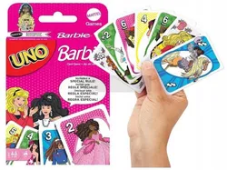 КАРТКОВА ГРА UNO BARBIE оригінальні культові картки від Mattel JBH17