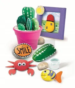 CLEMENTONI IDEA ART Різнокольорові камінці 18282