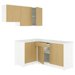 IKEA KNOXHULT(695.814.21) кутова кухня, імітація дуба