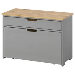 IKEA KALLSÖ(805.993.25) Лавка з зберіганням, сірий