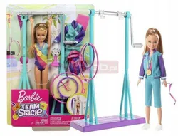 Ігровий набір для ляльок Барбі Стейсі-гімнастки для дітей від 3 років GBK59