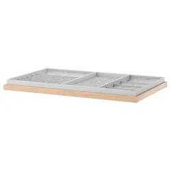 IKEA KOMPLEMENT(092.495.29) висувна полиця зі вставкою, білий морений дуб