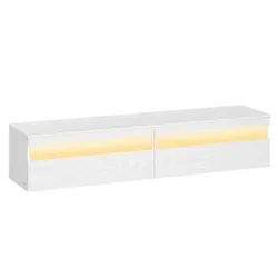 Висна телевізійна шафа зі світлодіодним освітленням