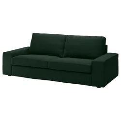 IKEA KIVIK(405.172.04) чохол на 3-місний диван, Талміра темно-зелена