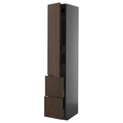 IKEA METOD / KNIVSHULT(095.892.41) в sz z напів/4 sz/drz/2 fr, Blackoszary/Brown Sinarp
