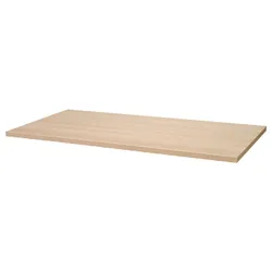 IKEA LAGKAPTEN(605.082.32) стільниця, біла імітація плями дуб