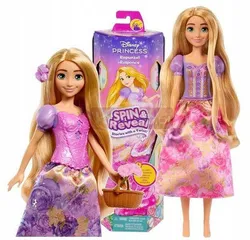 Лялька Рапунцель з Діснеївськими принцесами Disney Princess Spin & Revea HTV86