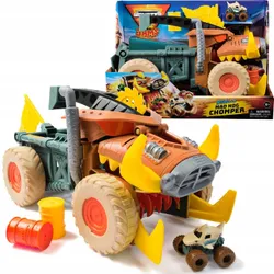 НАБІР МАШИНОК MONSTER JAM MINI JAMS MEGALODON MAD HOG CHOMPER 1:87 + АКСЕСУАРИ