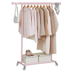 Мобільний пастельний одяг для одягу рожевий