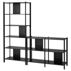 IKEA JÄTTESTA(894.948.28) стелаж, чорний