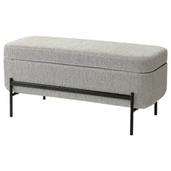 IKEA VALTORP(005.623.40) лавка, з контейнером/viarp Beige/Brown