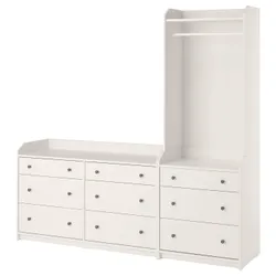 IKEA HAUGA(893.881.54) стійка, білий