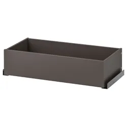 IKEA KOMPLEMENT(405.095.05) ящик, темно-сірий
