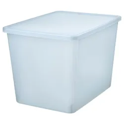 IKEA RYKTA(005.332.01) контейнер з кришкою, прозорий