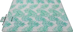 SONGMICS Ковдра для пікніка, 300 x 200 см, велика, кемпінгова ковдра, парк, сад, пляж, водонепроникна, можна прати у пральній