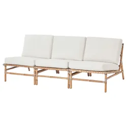 IKEA TVARÖ / FRÖSÖN(795.857.15) Модульний диван з 3-х осіб, зовнішній, бежевий