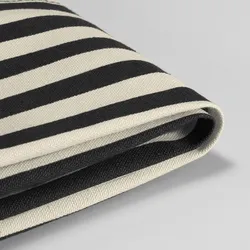 IKEA BERGMUND(205.857.98) чохол на стілець, довгий, чорний/білий