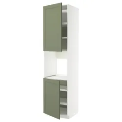 IKEA METOD(195.182.86) Sza st piek 2dr/Half, Biały/axstad gria -green