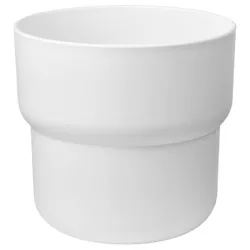 IKEA FÖRENLIG (404.548.19) Кришка для квіткового горщика, всередину / назовні білий