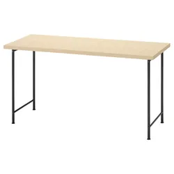 IKEA MITTCIRKEL / SPÄND(395.690.05) стіл, Ефект живого сосни/чорний
