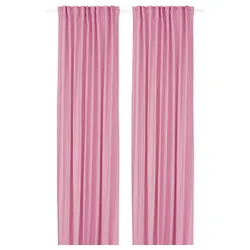 IKEA GINSTMOTT(505.971.82) Завіса, 2 шт., рожевий/на стрічці
