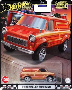 HOT WHEELS ПРЕМІУМ БУЛЬВАР №109 ФОРД ТРАНЗИТ СУПЕР ФЕН HRT76