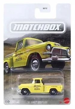 MATCHBOX CAR LIFE TIME 2/5 '57 GMC Stepside JCG46