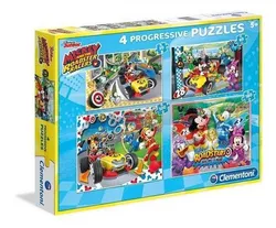 20+60+100+180 деталей Міккі та хоробрі гонщики Спеціальна лінійка