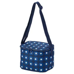 IKEA PILLERSTARR(505.973.37) Сумка охолодження, візерунок/синій