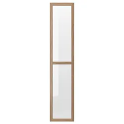 IKEA OXBERG(404.774.15) Скляні двері, імітація дуб