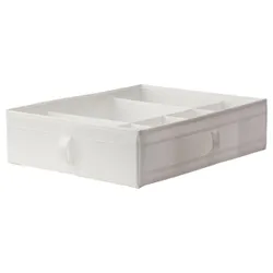 IKEA SKUBB (101.855.93) Коробка з перегородками, біла