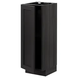IKEA METOD(494.689.49) шафа ст/пол, чорний / Lerhyttan чорний тонований