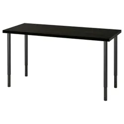 IKEA LAGKAPTEN / OLOV(994.174.86) стіл, Czarnybrowz/чорний