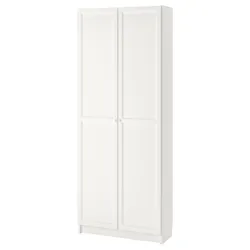 IKEA BILLY(792.873.58) книжкова шафа з дверцятами, білий