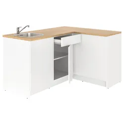 IKEA KNOXHULT(093.884.07) кутова кухня, білий