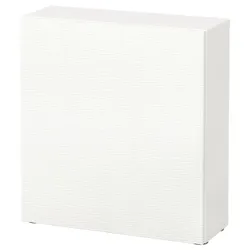 IKEA BESTÅ(890.466.41) шафа з дверима, білий / Лаксвікен білий