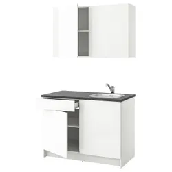 IKEA KNOXHULT(291.804.68) кухня, глянцевий білий