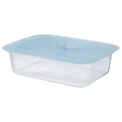 IKEA IKEA 365+ (392.767.76) харчовий контейнер з кришкою, прямокутник пластик / силікон