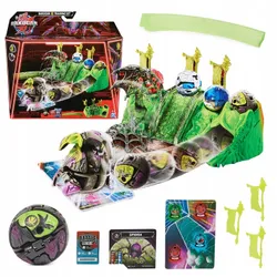 BAKUGAN BATTLEFIELD БОЙОВИЙ ТРЕНУВАЛЬНИЙ НАБІР ФІГУРКА НАСЯКОГО СПІДРА