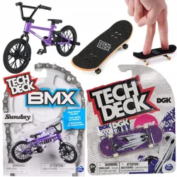 НАБОР FINGERBIKE BMX BIKE SUNDAY + СКЕЙТБОРД FINGERBOARD SPIRIT TECH DECK