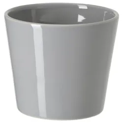 IKEA SKOGSVINBÄR (805.084.48) Кришка для квіткового горщика, всередину / назовні сірий