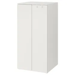 IKEA SMÅSTAD / PLATSA(894.282.73) гардероб, білий / білий