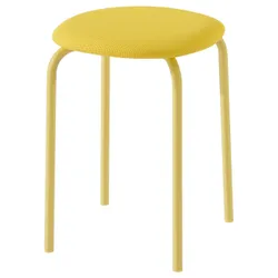 IKEA GULTARP(206.129.90) стілець, світло -жовтий/remmarn жовтий