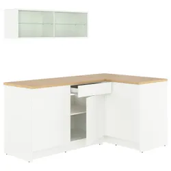 IKEA KNOXHULT(895.812.84) кутова кухня, білий