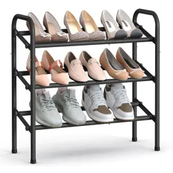 Розширена книжкова шафа для взуття 3 рівні