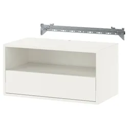 IKEA EKET(295.808.81) Настінна полиця n медіа з капелюхом, білий