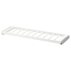 IKEA KOMPLEMENT(604.465.45) висувна вішалка для штанів, білий